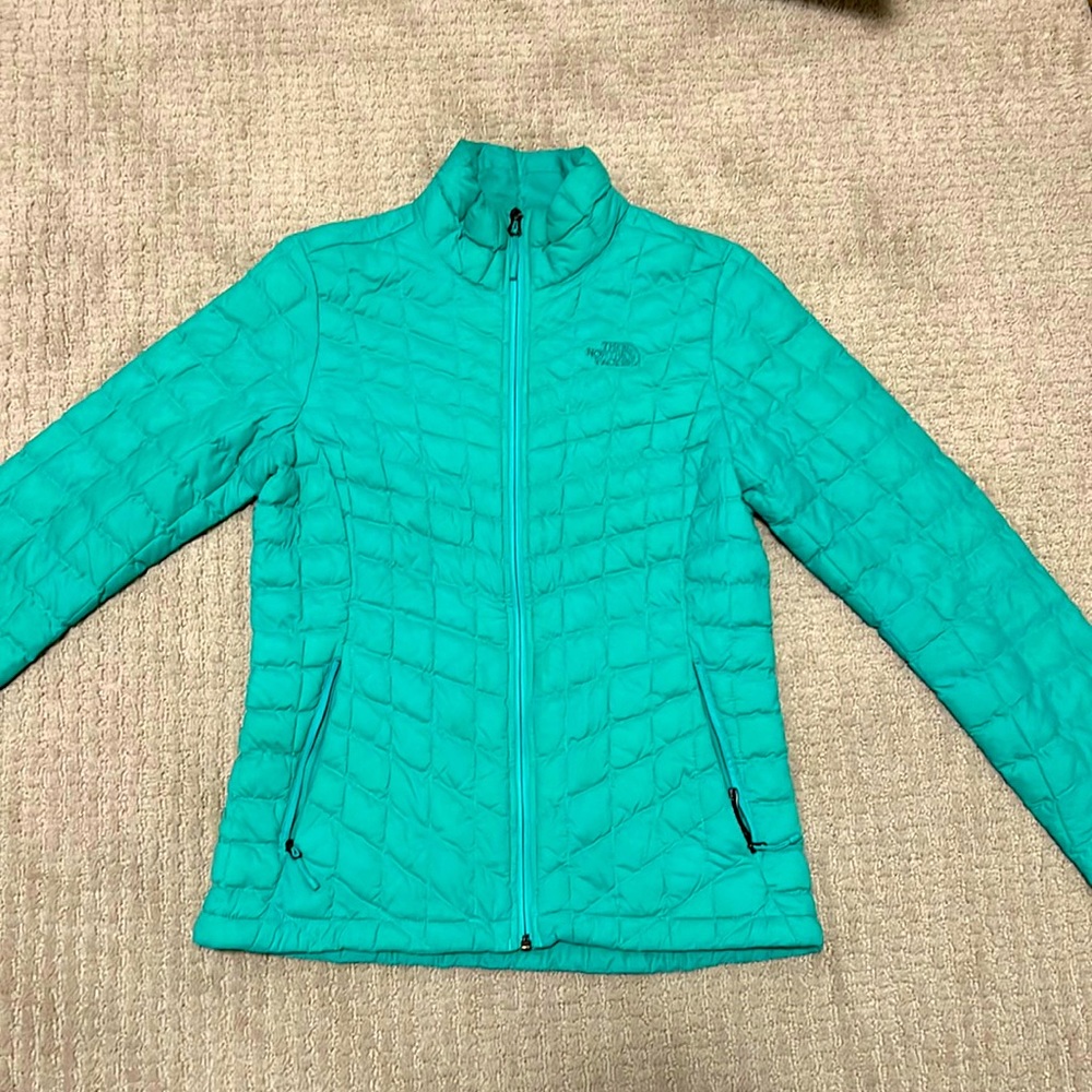 Northface synthetic jacket - spring green, small